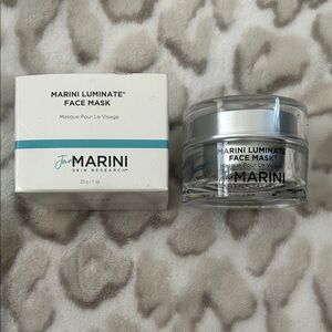 Luminate Face Mask - White and Silver